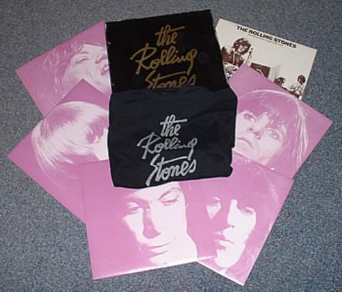 The Rolling Stones The Rolling Stones T Shirt Australia Vinyl LP Box Set RSB.1 The Rolling Stones T Shirt The Rolling Stones RSB.1 Decca